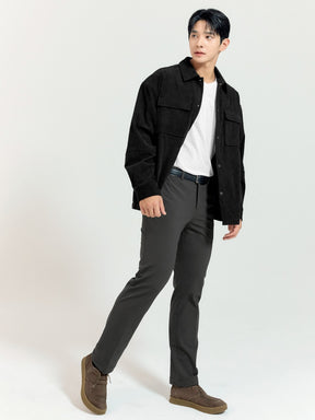 コーデュロイ ビッグポケット シャツジャケット