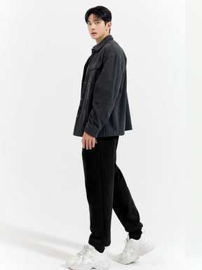 コーデュロイ ビッグポケット シャツジャケット