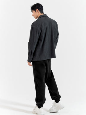 コーデュロイ ビッグポケット シャツジャケット