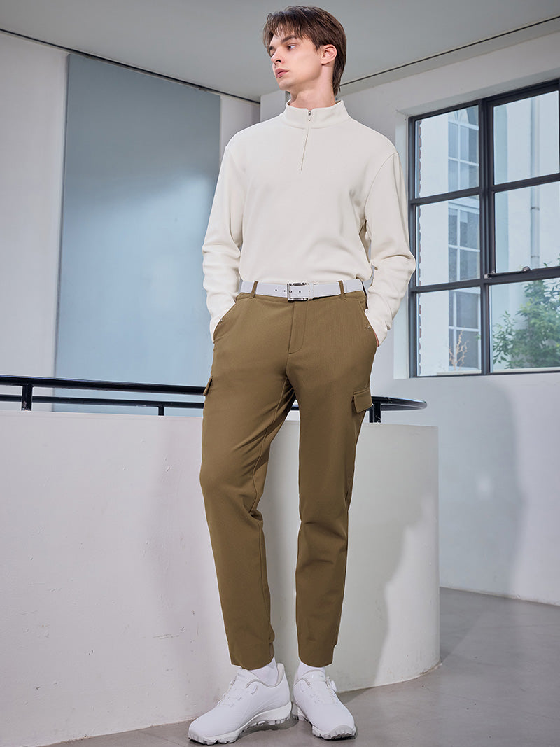 コーデュロイライク カーゴ ジョガーパンツ