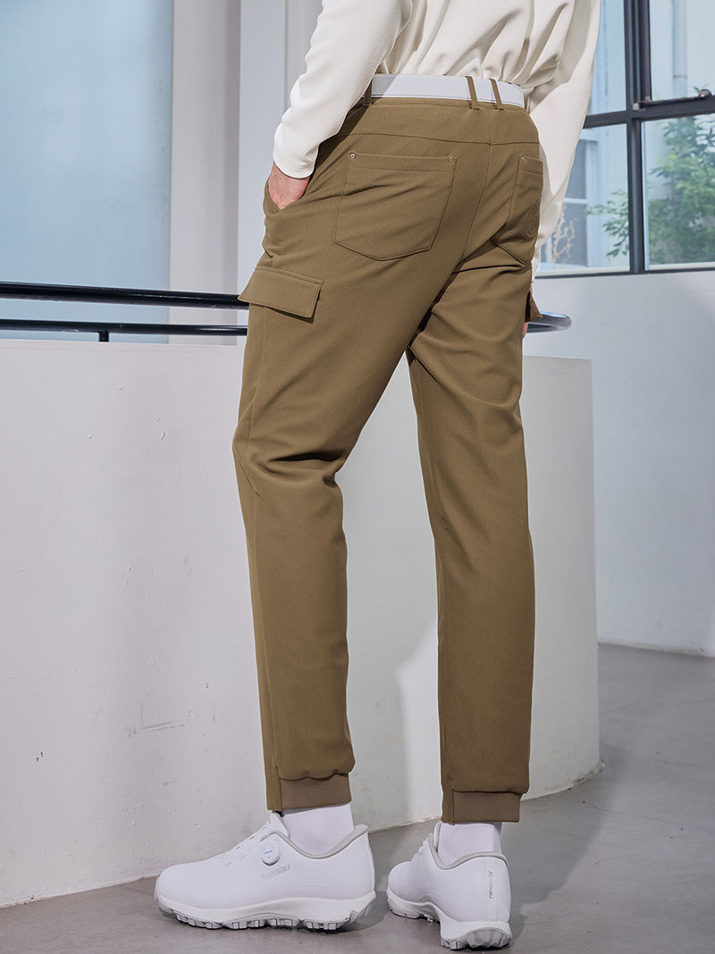 コーデュロイライク カーゴ ジョガーパンツ