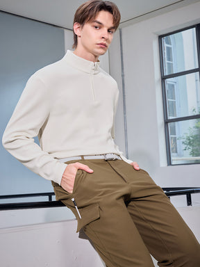 コーデュロイライク カーゴ ジョガーパンツ