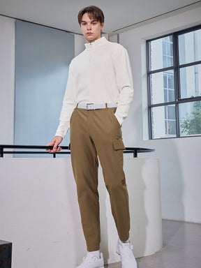 コーデュロイライク カーゴ ジョガーパンツ