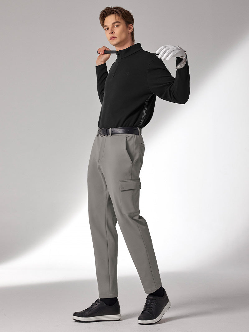 コーデュロイライク カーゴ ジョガーパンツ