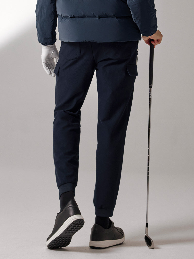 コーデュロイライク カーゴ ジョガーパンツ