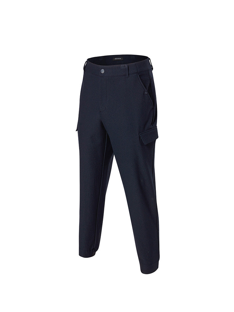 コーデュロイライク カーゴ ジョガーパンツ