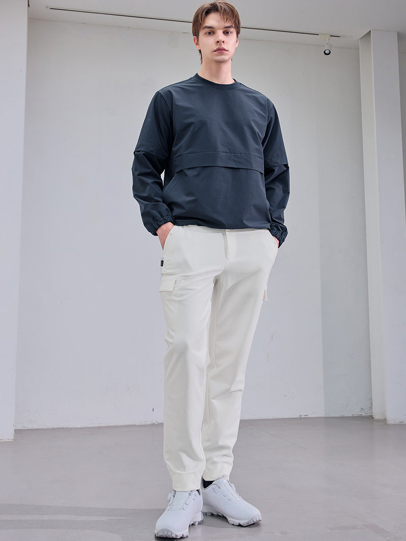 コーデュロイライク カーゴ ジョガーパンツ