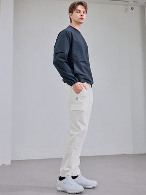 コーデュロイライク カーゴ ジョガーパンツ