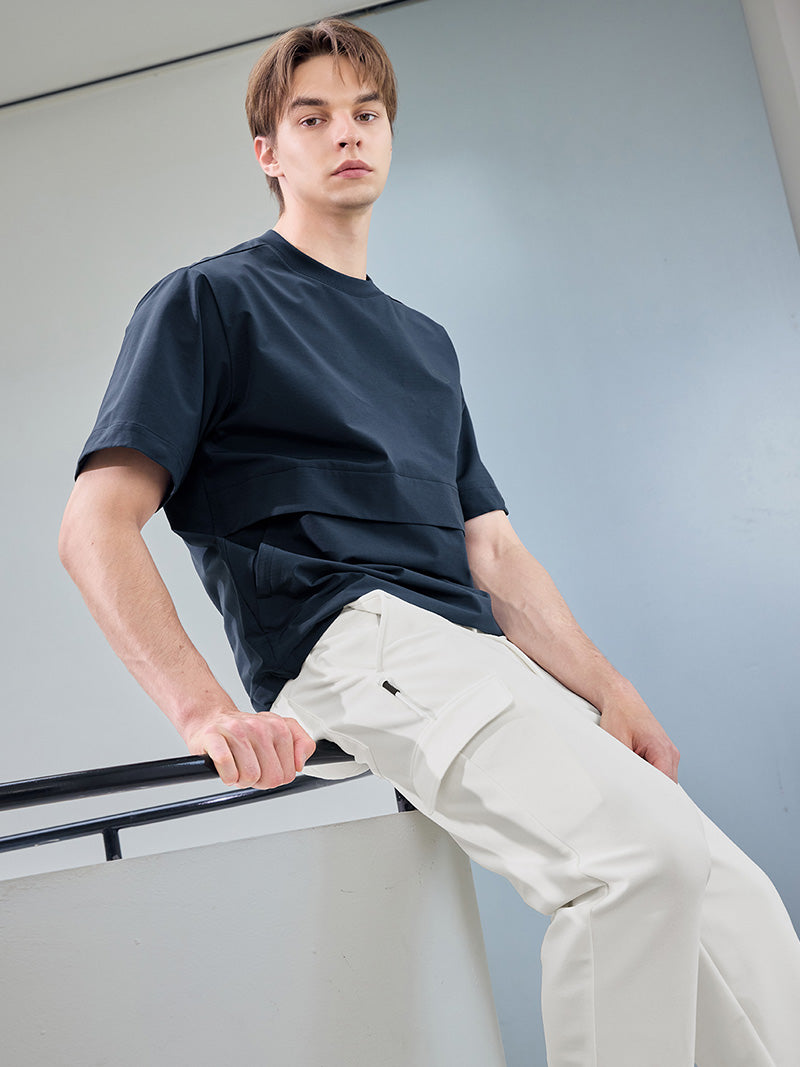 コーデュロイライク カーゴ ジョガーパンツ