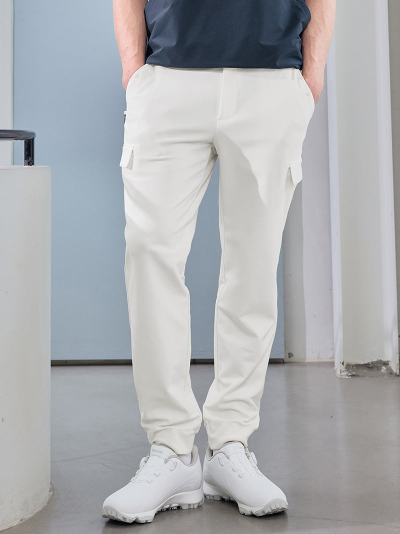 コーデュロイライク カーゴ ジョガーパンツ