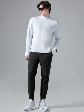 裏起毛 ストレッチ ジョガーパンツ + レギンス