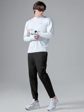 裏起毛 ストレッチ ジョガーパンツ + レギンス