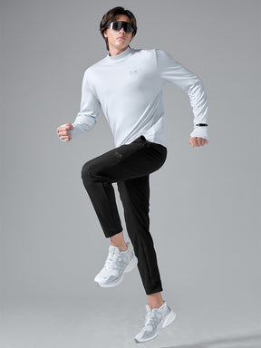 裏起毛 ストレッチ ジョガーパンツ + レギンス