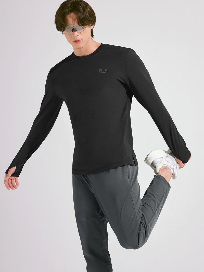 裏起毛 ストレッチ ジョガーパンツ + レギンス