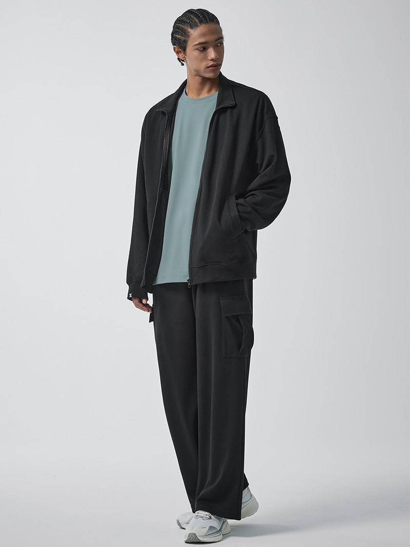 ファインコットン カーゴ ワイドパンツ (単品)