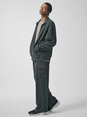 ファインコットン カーゴ ワイドパンツ (単品)