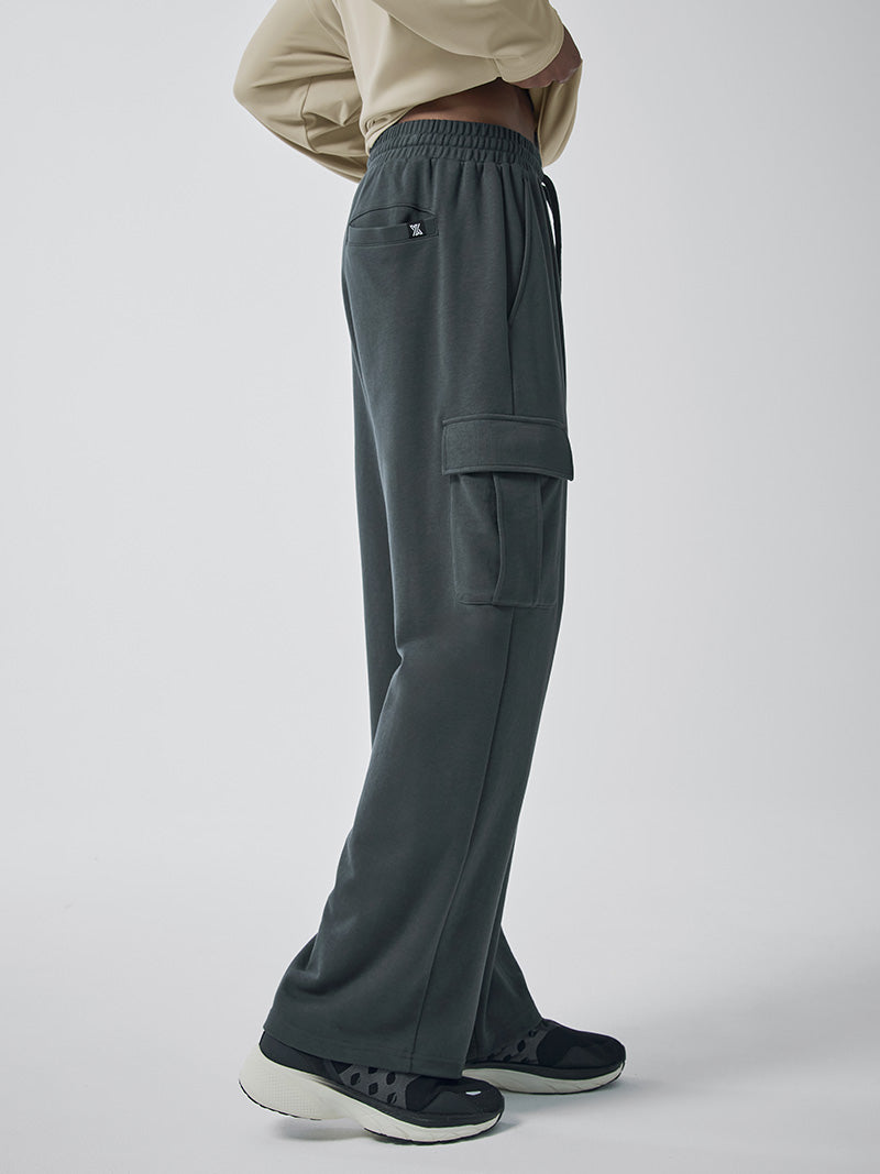 ファインコットン カーゴ ワイドパンツ (単品)