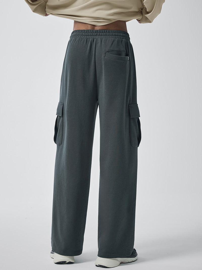 ファインコットン カーゴ ワイドパンツ (単品)