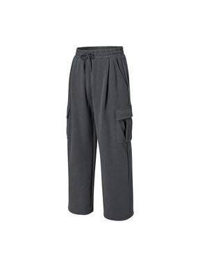 ファインコットン カーゴ ワイドパンツ (単品)