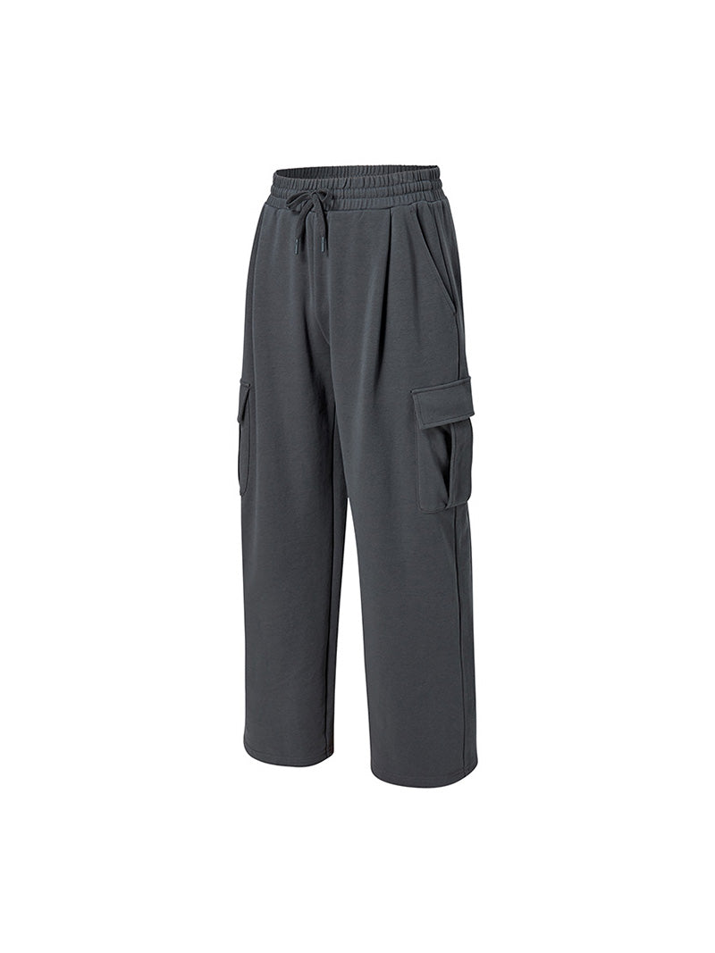 ファインコットン カーゴ ワイドパンツ (単品)