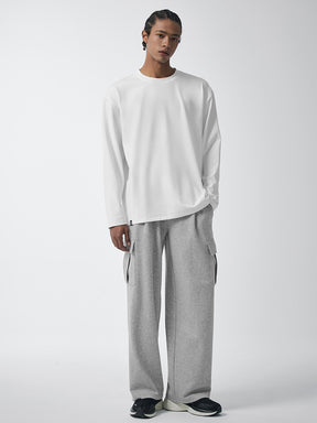 ファインコットン カーゴ ワイドパンツ (単品)