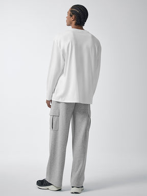 ファインコットン カーゴ ワイドパンツ (単品)