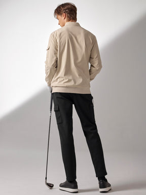 フレックス ウーブン ポロ 長袖