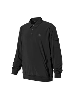 フレックス ウーブン ポロ 長袖