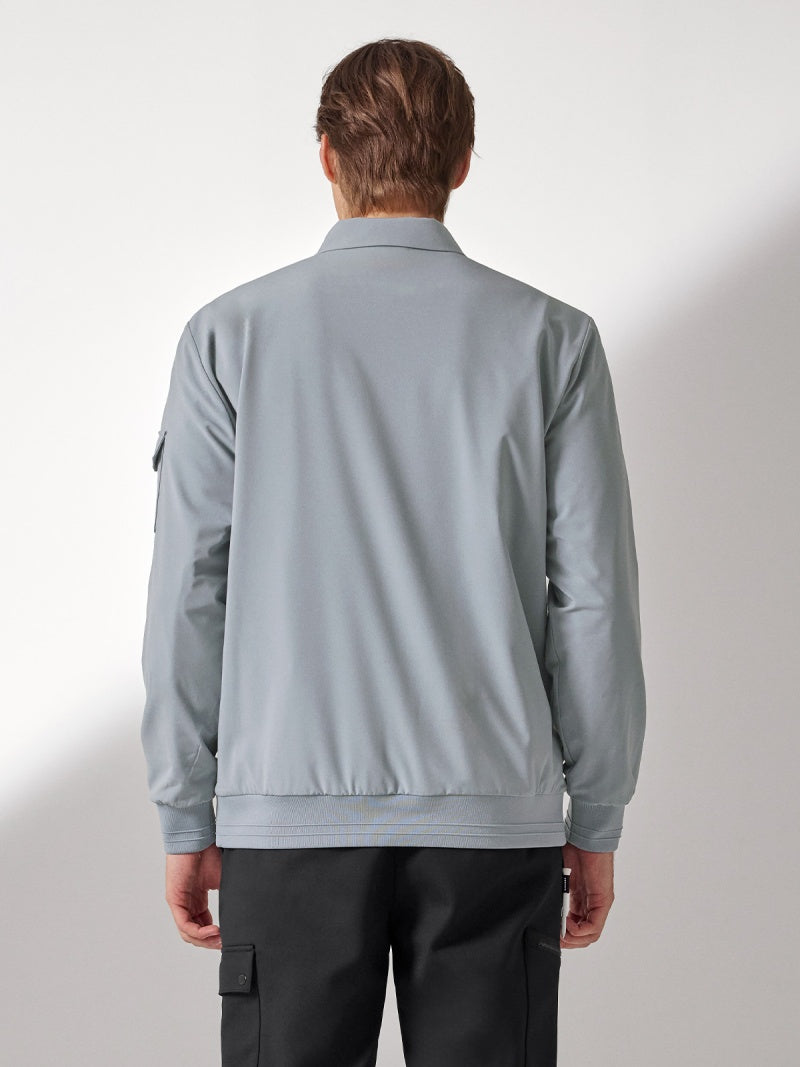 フレックス ウーブン ポロ 長袖