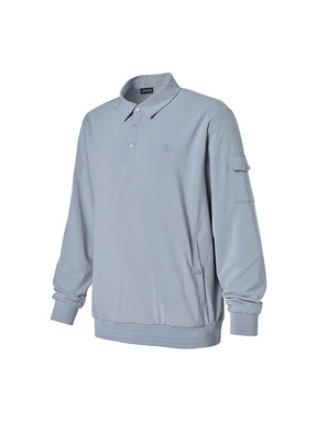 フレックス ウーブン ポロ 長袖