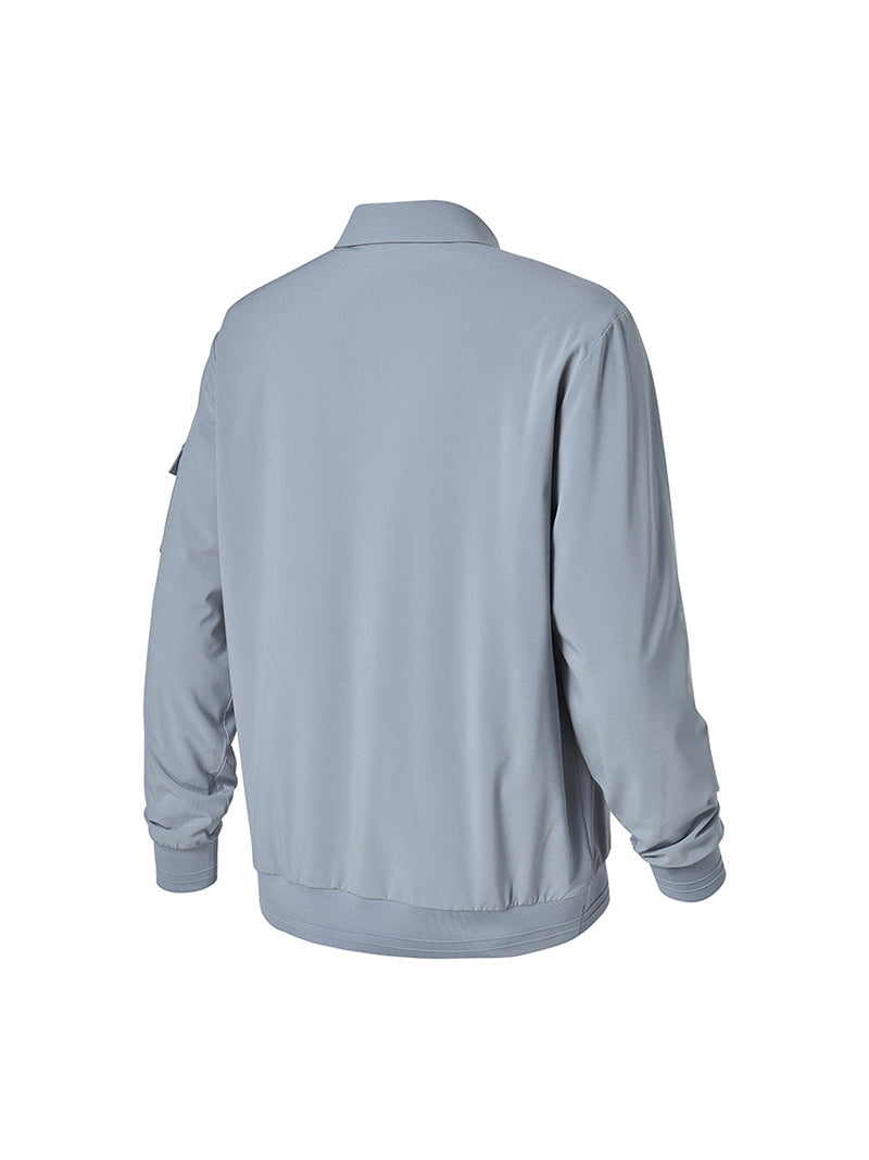 フレックス ウーブン ポロ 長袖