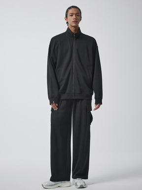 ファインコットン ハイネック ジップアップ (単品)