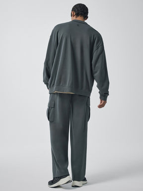 ファインコットン ハイネック ジップアップ (単品)