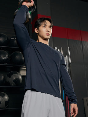 エアワッフル メッシュ レギュラーフィット 長袖