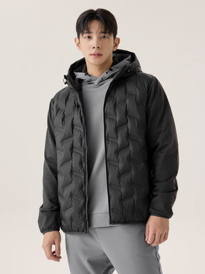 テクニカル 切り替え ダウンジャケット