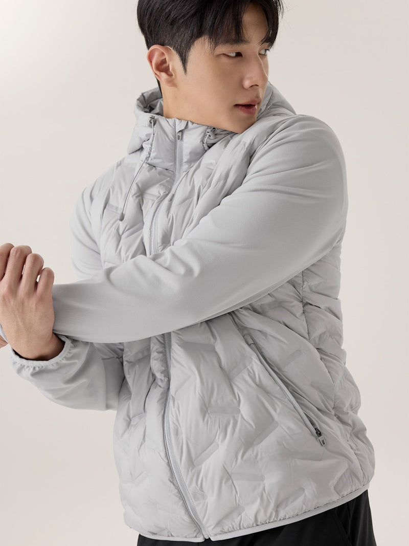 テクニカル 切り替え ダウンジャケット