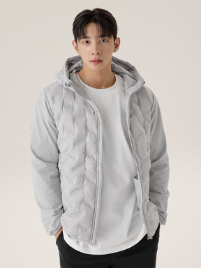 テクニカル 切り替え ダウンジャケット