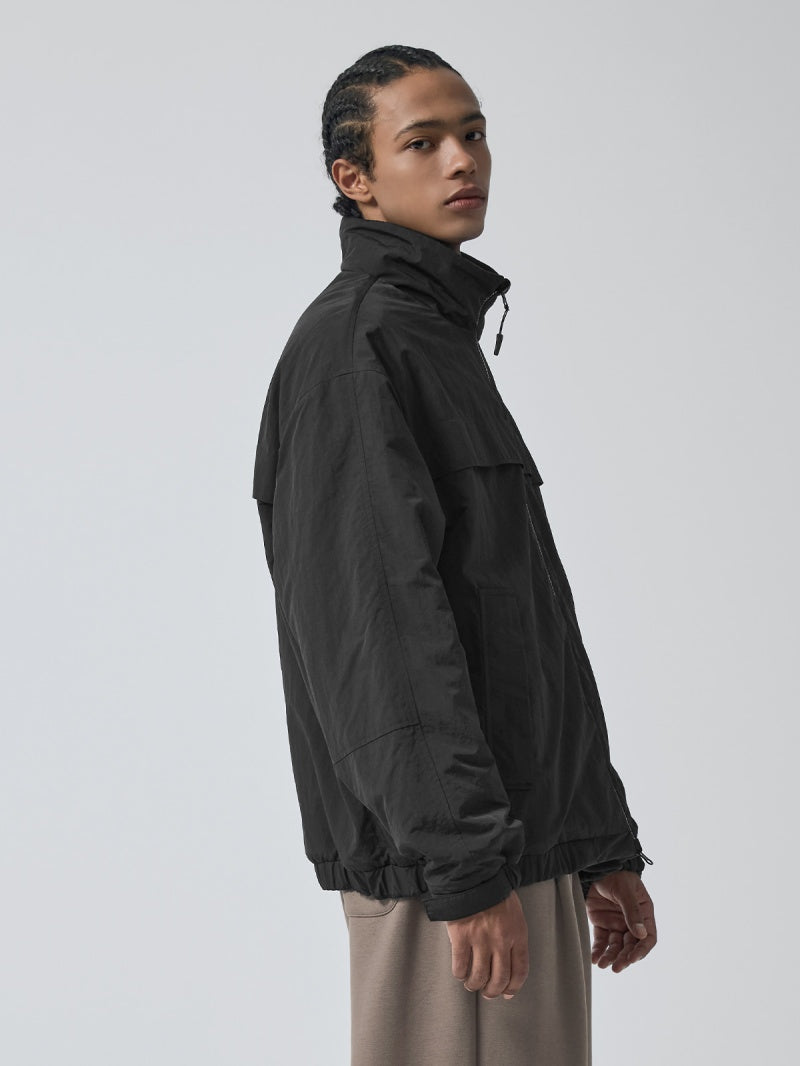 リバーシブル フリース ジャケット