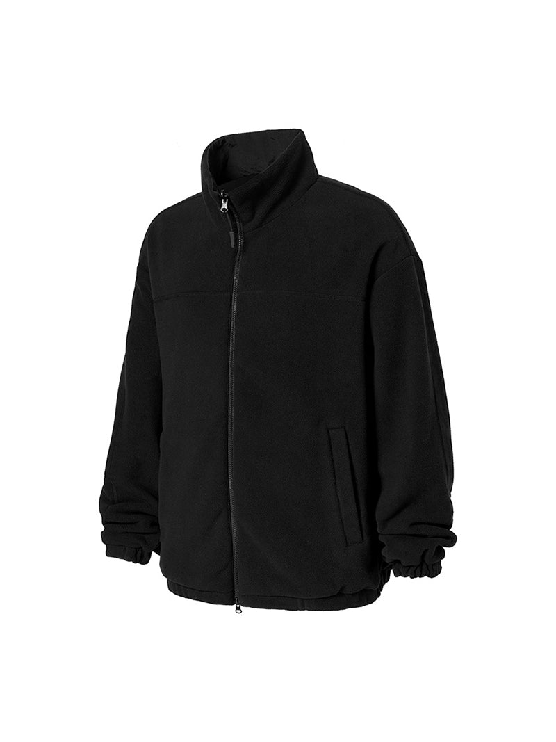 リバーシブル フリース ジャケット