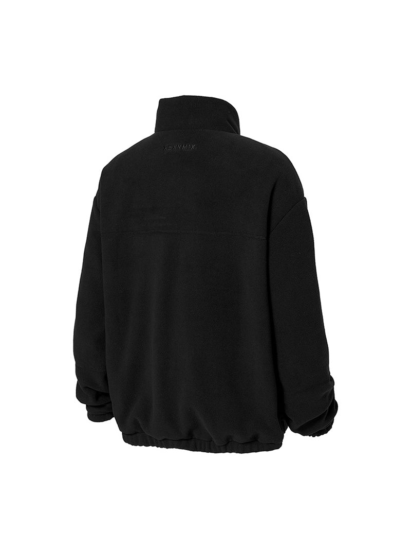 リバーシブル フリース ジャケット