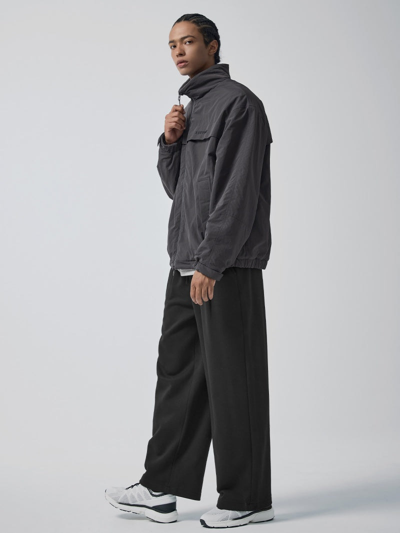 リバーシブル フリース ジャケット