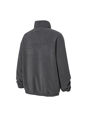 リバーシブル フリース ジャケット