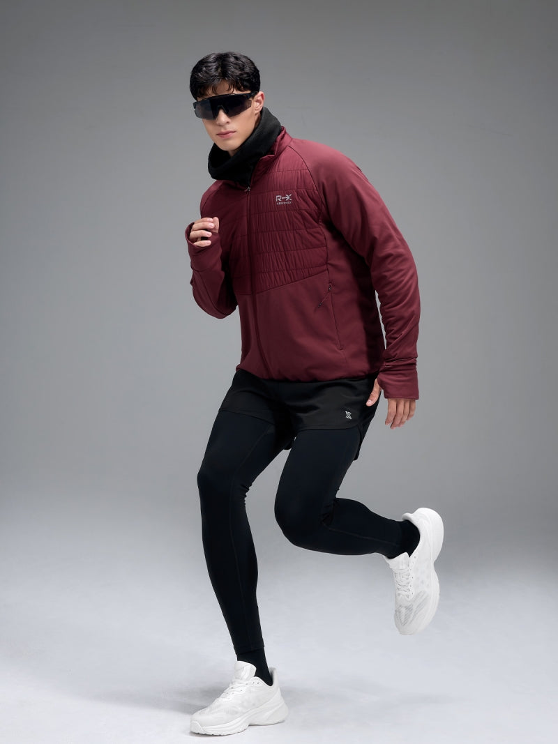 RX メンズ ハイブリッド 軽量 中綿 ジャケット