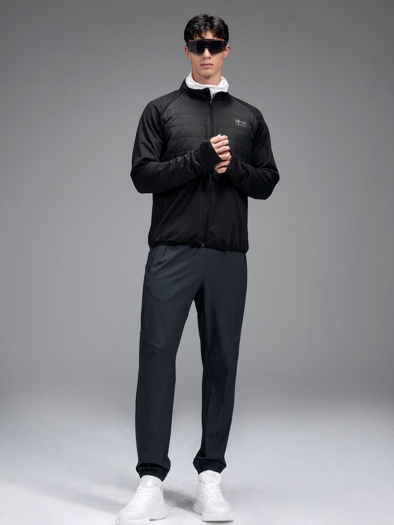 RX メンズ ハイブリッド 軽量 中綿 ジャケット