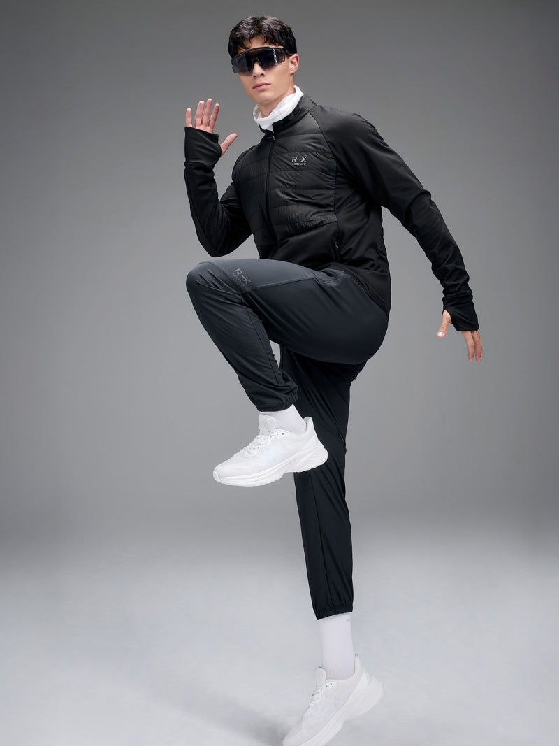 RX メンズ ハイブリッド 軽量 中綿 ジャケット