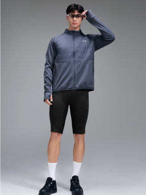 RX メンズ ハイブリッド 軽量 中綿 ジャケット