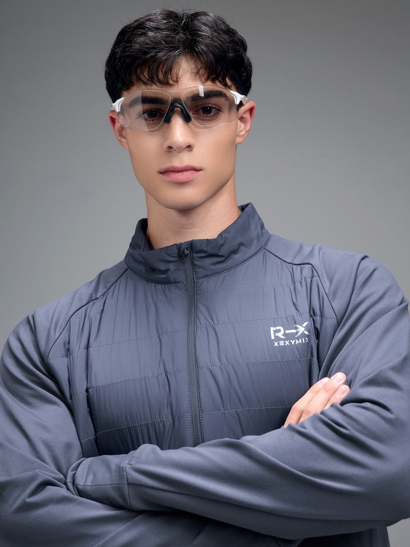 RX メンズ ハイブリッド 軽量 中綿 ジャケット