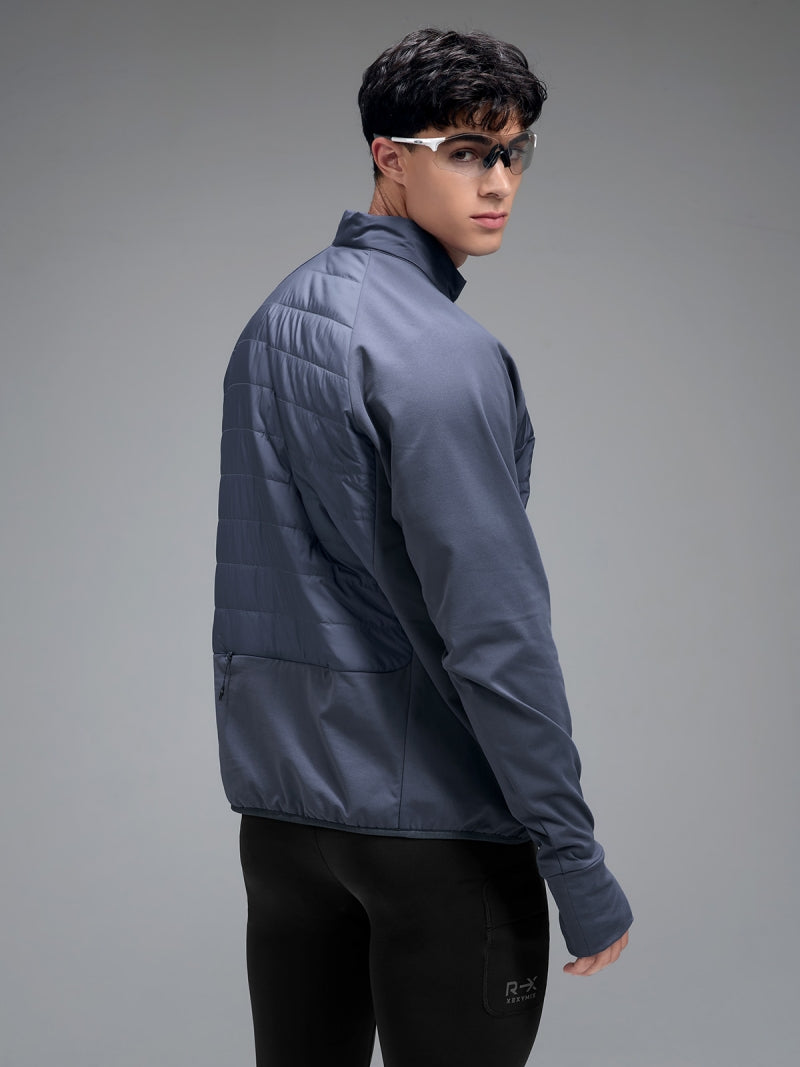 RX メンズ ハイブリッド 軽量 中綿 ジャケット