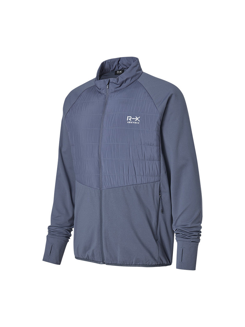 RX メンズ ハイブリッド 軽量 中綿 ジャケット