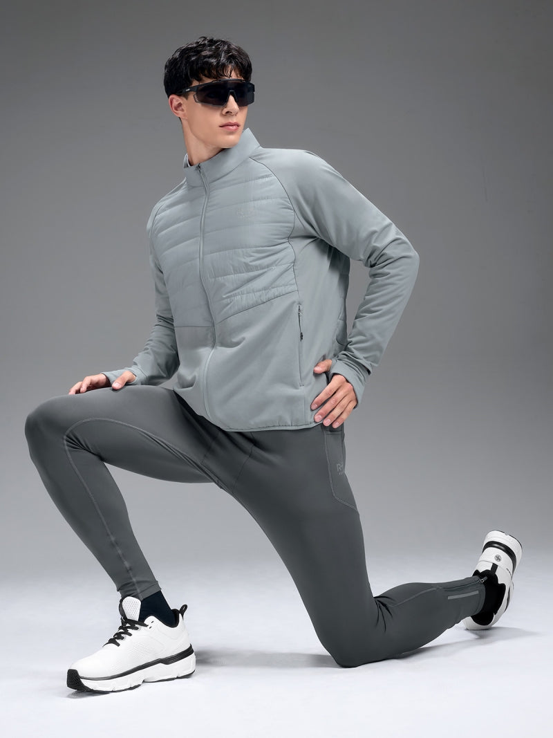 RX メンズ ハイブリッド 軽量 中綿 ジャケット